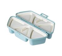 Sushi Mold - Triangle Rice Mold, Triangle Rice Ball Sushi Maker Molds, 6 Cavity Non Stick Kitchen Gadgets | Triangles Rices Ball Sushis Maker Molds For Beginners Kids Adults Meal Prep Making Home