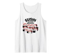 Sushi prima delle preoccupazioni Cibo Kawaii Canotta