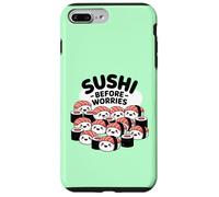 Sushi prima delle preoccupazioni Cibo Kawaii Custodia per iPhone 7 Plus/8 Plus