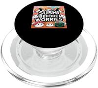 Sushi prima delle preoccupazioni Cibo Kawaii PopSockets PopGrip per MagSafe