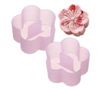 Sushi Rice Mold - Rice Ball Mold | DIY Onigiri Maker | 2 pezzi, non stick, Dishwasher Safe, Portable Press For Camping, Picnics, And Lunches V