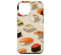 Sushi Roll cibo giapponese Custodia per iPhone 12 mini
