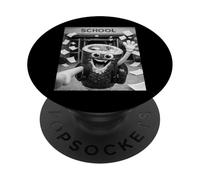 Sushi Roll Ultimo Giorno di Scuola Pausa Estiva Selfie Divertente PopSockets PopGrip Adesivo