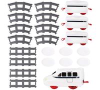 Sushi Train Toys - ABS Electronic 12.5cm Modular Track Train Set | Rotating Sushi Conveyor Playset, Educational Assembly Toy For Children | For Party Sushii Display Table Swing Plate Learni