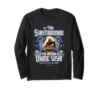 Sushi Vichingo dal 1348 Surströmming Originale Maglia a Manica