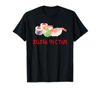 Sushi Vittima Divertente Giapponese Amante del Cibo Maglietta