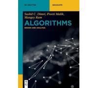 Sushil C. Dimri Preeti Malik Mangey Ram Algorithms (Tascabile)