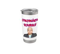 Sushila Karki è la prima donna Primo Ministro del Nepal Bicchiere termico in acciaio inox doppia parete