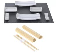Sushiset con Piastra di Ardesia, Sushi -11 Elementi