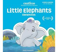 Susie Jaramillo Canticos Little Elephants / Elefantitos (Libro di cartone)
