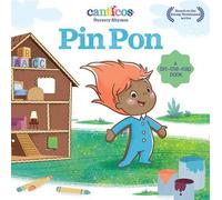 Susie Jaramillo Pin Pon (Libro di cartone) Canticos Bilingual Nursery Rhymes