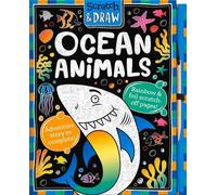 Susie Linn Scratch and Draw Ocean Animals (Copertina rigida) Scratch and Draw