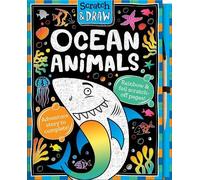 Susie Linn Scratch & Draw Ocean Animals - Scratch Art Activit (Copertina rigida)