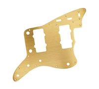 susiodeu Battipenna per chitarra Lega di alluminio Leggero Coperchio di protezione anteriore Piastre antigraffio Accessori per strumenti per chitarra elettrica, Oro