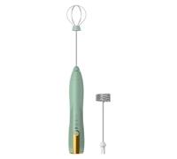 susiodeu Montalatte elettrico con motore potente per una liscia e cremosa. Batteria a lunga durata da 1500 mAh. Materiale: ABS. 3 velocità, Verde