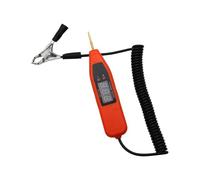 susiodeu Penna tester di tensione per circuito automatico con display digitale, strumento di misurazione della tensione compatto e affidabile per la riparazione autoveicoli, penna rilevamento digitale