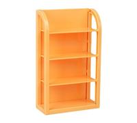 susiodeu Scaffali da supermercato in miniatura per casa delle bambole in Per scala 1:12 per modelli fai da te di oggetti alimentari, arancia, 12.6x7.5x3.2 cm