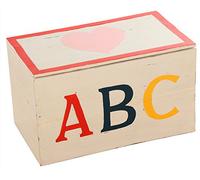 Suska-Regalos Regali Baul Infantile Invecchiato in Legno, 50x30x30cm