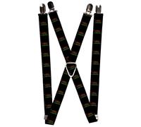 `Suspenders - 1.0`` - California Flag Bear Black` ACC NUOVO