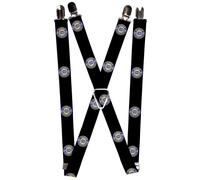 `Suspenders - 1.0`` - Chevrolet Super Service Logo Black/Blue/Yello... ACC NUOVO