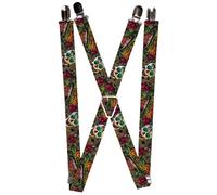 `Suspenders - 1.0`` - Death Before Dishonor Close-Up Olive` ACC NUOVO