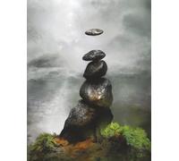 Suspension Notebook - Wide Ruled Composition Notebook, 8.5" x 11", 120 pages, full-color cover art painted by fantasy illustrator Jason Behnke.