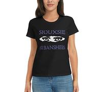 Suspension Siouxsie and The Banshees - Maglietta a maniche corte da donna, colore: Nero, Nero , S