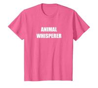 Sussurratori di Animali Maglietta, Bambini, Rosa mélange, 10 Anni
