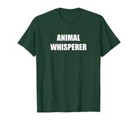 Sussurratori di Animali Maglietta, Uomo, Verde Foresta, L