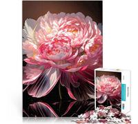 Sussurri di petali Puzzle da 1000 pezzi per adulti Giocattoli che creano dipendenza e sfidano l'intelligenza del cervello Migliorare l'amore tra le coppie 38x26cm