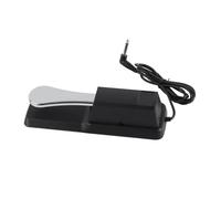 Sustain Pedal for Digital Piano | Universal Metal ABS Pedal for Electronic Keyboards/Portable Keyboards | Non - Slip Rubber Base