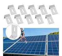 Sustainable Energy Solutions - Staffe a L in alluminio per l'installazione di pannelli solari su barche (4 pezzi)