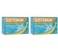 Sustenium Magnesio e Potassio BIPACCO Integratore Sali Minerali 2x28 Bustine