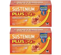 Sustenium Plus 50+ 15 Flaconcini 2x300 ml Soluzione orale