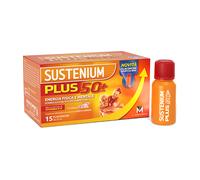 Sustenium Plus 50+ Energia Fisica e Mentale 15 Flaconcini da 20 ml Gusto Agrumi
