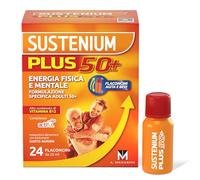 Sustenium Plus 50+, Integratore Energia Adulti 50+, Vitamina B12, 24 flac. | Integratore con Alto Contenuto di Vitamina B12, Vitamine B3 e B6 e Complesso Antiossidante Actiful con Bioflavonoidi