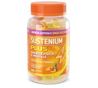 Sustenium Plus 60 Gommose Gusto Arancia E Tropicale - Integratore Per L'Energia Fisica E Mentale