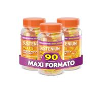 Sustenium Plus 90 Gommose Gusto Arancia E Tropicale - Integratore Per L'Energia Fisica E Mentale