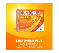 Sustenium Plus integratore multivitaminico energizzante 20 Bustine Gusto Arancia