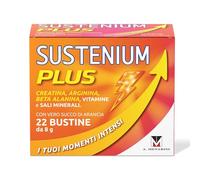 Sustenium Plus, lntegratore Multivitaminico con Creatina, Energia, 22 Buste