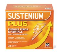Sustenium Plus, lntegratore Multivitaminico con Creatina, Energia, 36 Buste