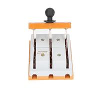 SustVita 100A Interruttore a coltello 380V 3 poli Interruttore elettrico a doppia corsa per isolamento elettrico e controllo del circuito con guscio ignifugo PA