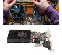 SustVita 128 Bit GDDR3 Video Card, GTX 730 2GB DDR3, DirectX 12 Supporto DVI VGA HD Multimedia Interfaccia, Ventola di Raffreddamento Singolo, per i Giochi