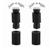 SustVita 22mm 7/8inch Handlebar Plugs Motorcycle Bar End Caps CNC Machined Aluminum Sliders for ATV Offroad Grips Enhancing Bike Appearance and Handling (Silver)