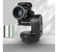 SustVita 360 Degree Tripod Head with Remote, Panoramic Tripod Head for Cameras, 2000mAh Rechargeable Battery, Nice for Outdoor Photography and Live Streaming