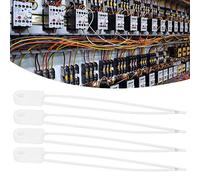SustVita 4Pcs Ceramic Thermal fruse Square Temperature Protection Electricity Circuit Accessories