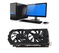 SustVita 8GB DDR5 Video Scheda RX580 Gaming Graphics Scheda 256BIT HDMI DVI DisplayPort Interface, ideale per i giochi desktop e multimedia