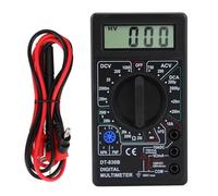 SustVita Amp Volt Ohm Tester e misuratore digitale multifunzione per volt CC/CA, misurazione della corrente, con test di continuità per progetti elettronici e uso di laboratorio