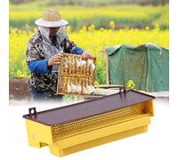 SustVita Beekeeping Pollen Collector Plastic Beekeeping Tool with Removable Pollen Trap and Ventilated Pollen Tray for Clean Pollen Gathering