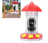 SustVita Bird Feeder Camera with HD AI Technology, 2.4G Outdoor Bird Watching Camera, IP65 Weatherproof for Backyard Bird Identification and Decoration